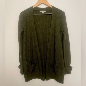 Haute Monde Emeral Green Knit Sweater (medium)